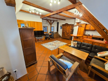 Wohnzimmer Ebene 1 mit Küche und Essecke