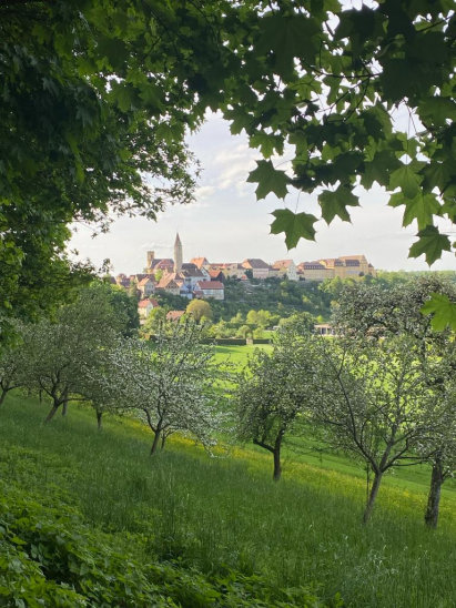 Blick auf Schloss Kirchberg an der Jagst Blick auf Schloss Kirchberg an der Jagst